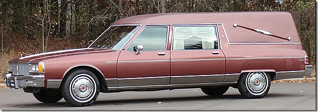 Bonneville hearse 