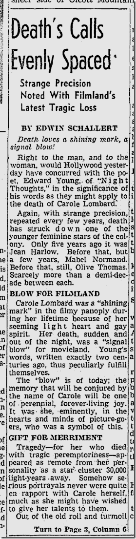 Jan. 18, 1942, Carole Lombar 