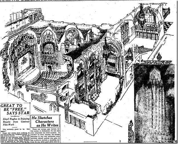 Dec. 18, 1927, United Artists Theatre 