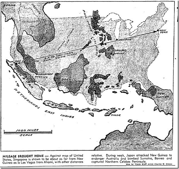 Jan. 25, 1942, War Map 