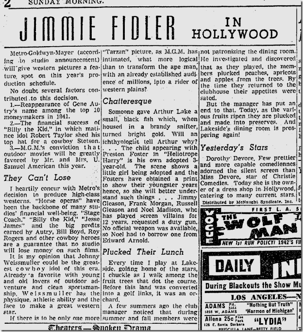 Jan. 25, 1942, Jimmie Fidler 