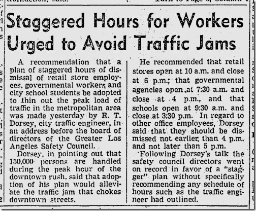 Jan. 29, 1942, Traffic Jan. 29, 1942, Traffic