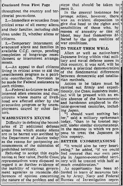 Jan. 31, 1942, Japanese Evacaution Jan. 31, 1942, Japanese Evacaution