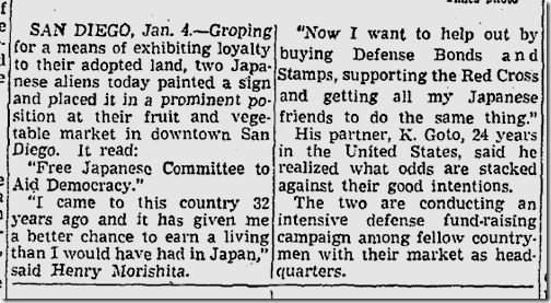 Jan. 5, 1942, Free Japanese Committee 