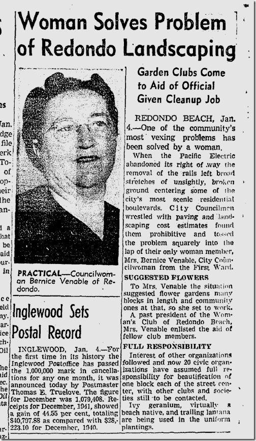 Jan. 5, 1942, Streetcar Tracks 