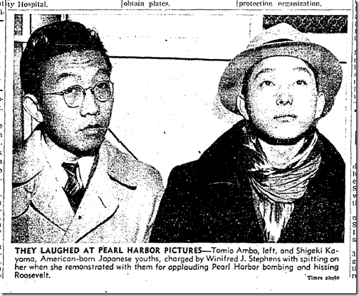 Jan. 3, 1942, Hissing Roosevelt 