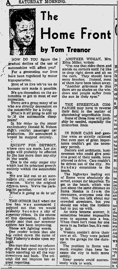 Jan. 3, 1942, Tom Treanor 