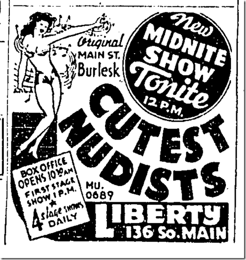 Feb. 14, 1942, Burlesk 