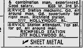 Nov. 6, 1959, Richfield Service