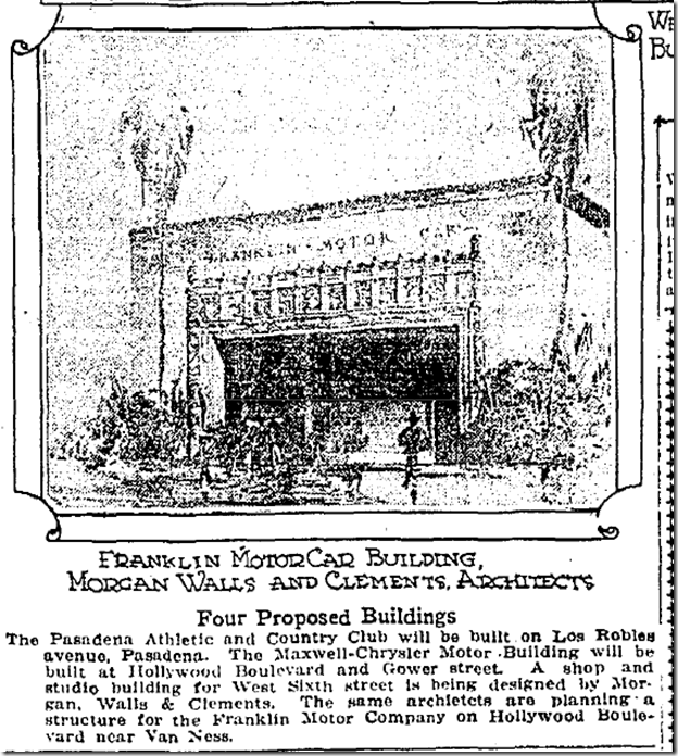 Dec. 7, 1924, Franklin Dealership 