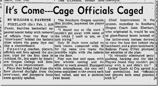eb. 2, 1942, Basketball Referees