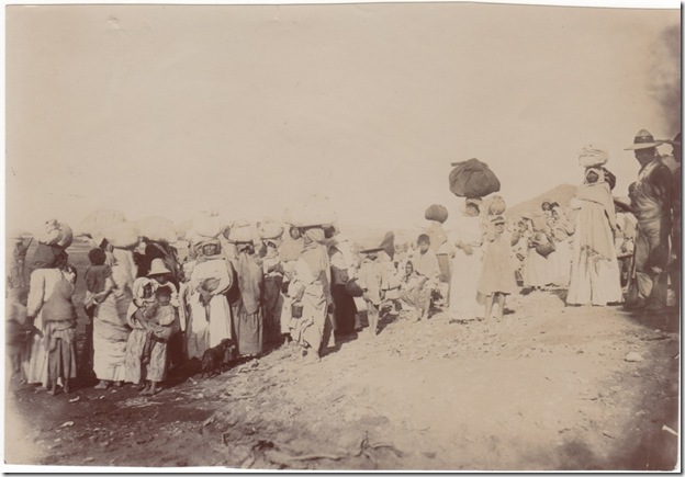 C.C. Pierce Photo of Yaqui Relocation C.C. Pierce Photo of Yaqui Relocation