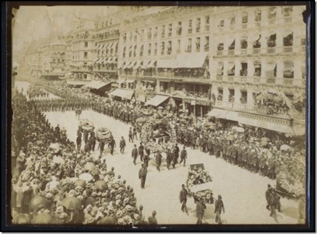 Funeral of Victor Hugo 