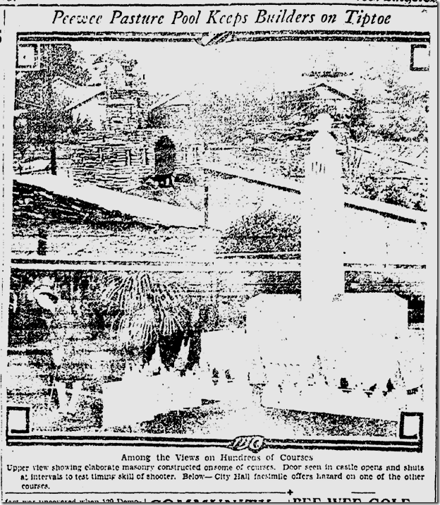 Aug. 3, 1930, Miniature Golf 
