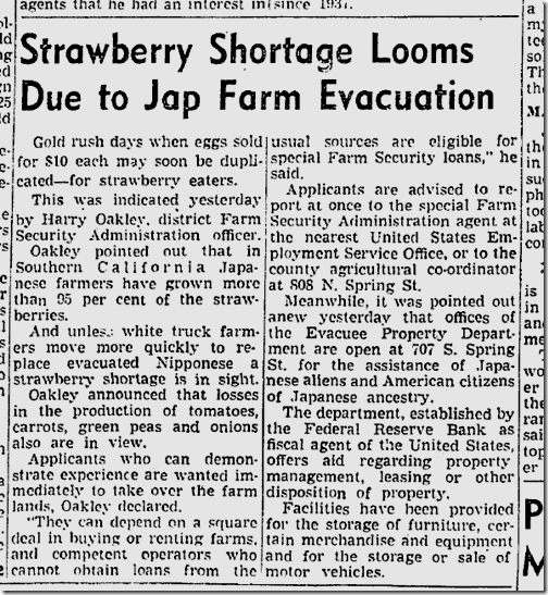 April 16, 1942, Japanese Farmers 