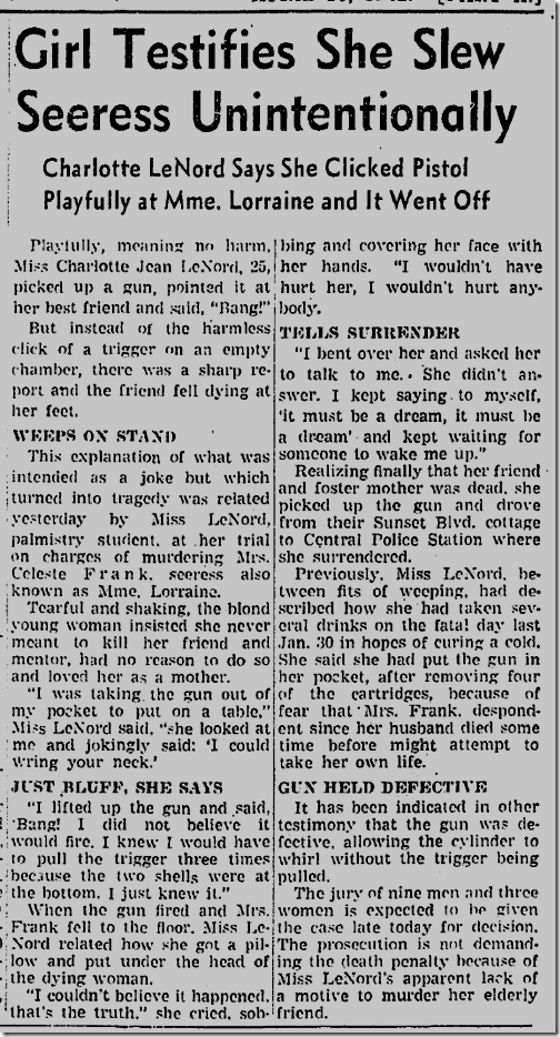 April 16, 1942, Killing 