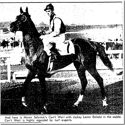 Feb. 22, 1938, Can't Wait 