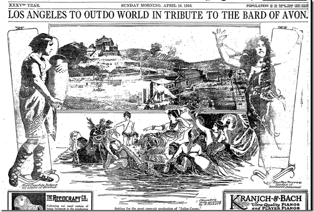 April 16, 1916, Julius Caesar April 16, 1916, Julius Caesar