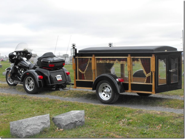 Motorcycle Hearse 
