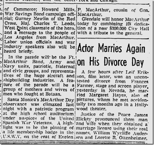 June 13, 1942, MacArthur Park 