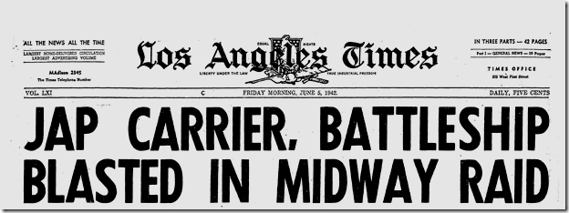 June 5, 1942, Midway