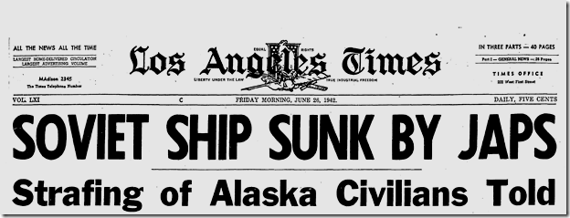 June 26, 1942, Soviet Sub 