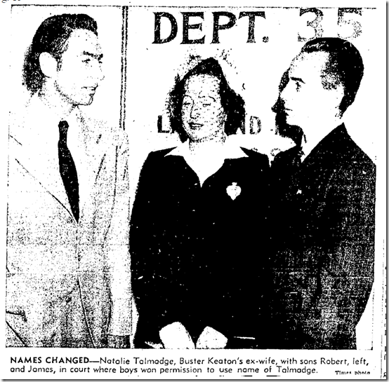 July 2, 1942, Keaton Children 