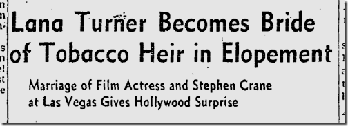 July 18, 1942, Lana Turner July 18, 1942, Lana Turner