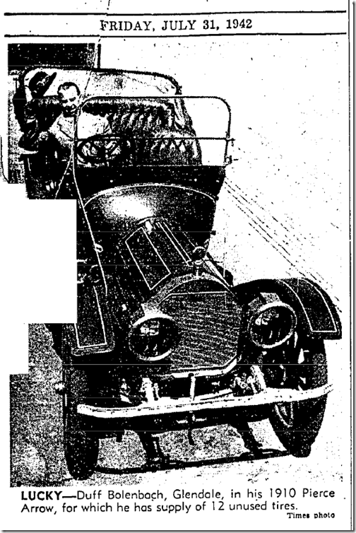 July 31, 1942, Pierce Arrow July 31, 1942, Pierce Arrow