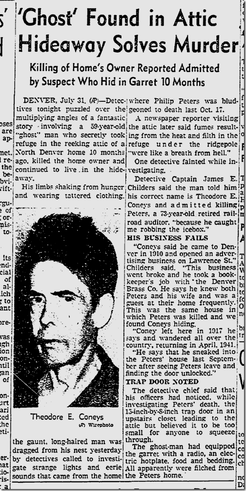 Aug. 1, 1942, Ghost Man 