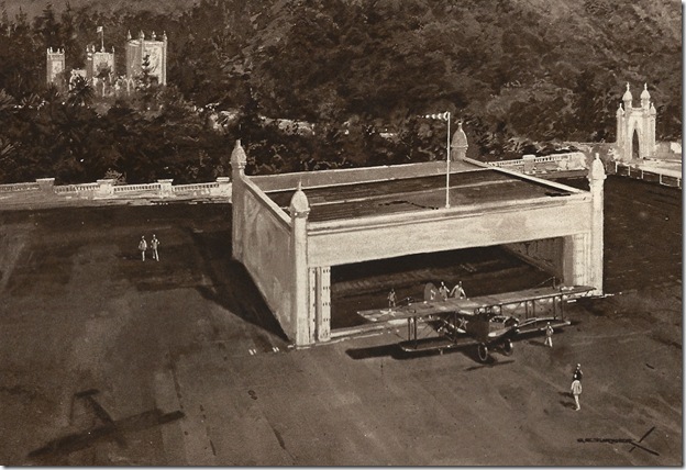 Aerodrome replaces country house garage 