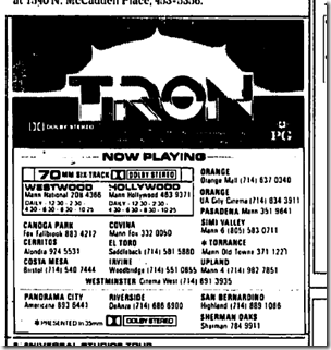 Oct. 25, 1982, Tron 