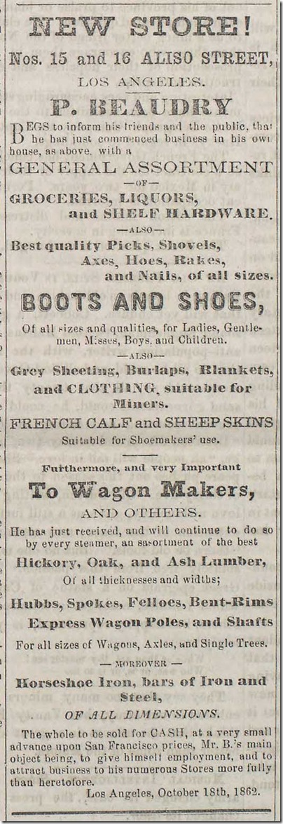 Jan. 3, 1863, Beaudry Jan. 3, 1863, Beaudry