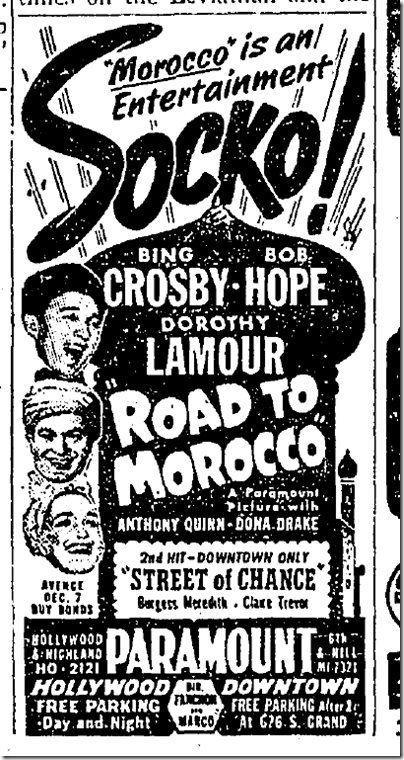 Dec. 6, 1942, Movies Dec. 6, 1942, Movies