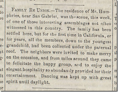 Jan. 17, 1863, Family Reunion 
