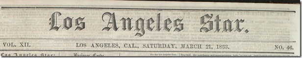 March 21, 1863, Los Angeles Star 