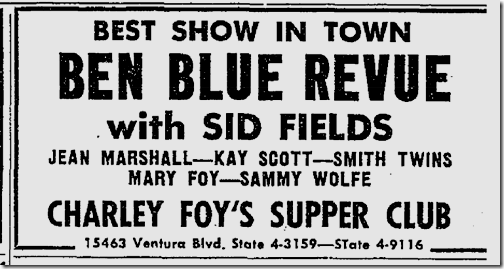 Dec. 30, 1953, Sammy Wolfe 