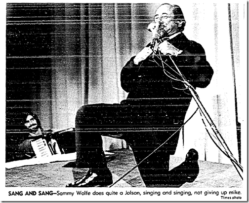 Aug. 28, 1975, Sammy Wolfe 