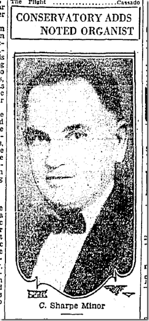 Sept. 2, 1928, C. Sharpe Minor 