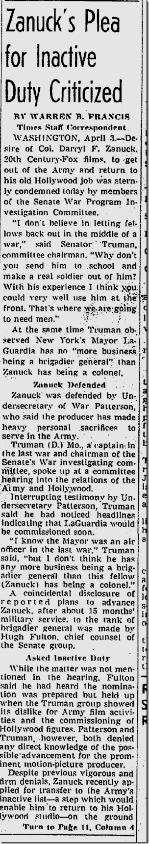 April 4, 1943, Zanuck April 4, 1943, Zanuck