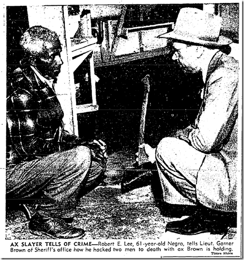 April 18, 1943, Ax Killing 