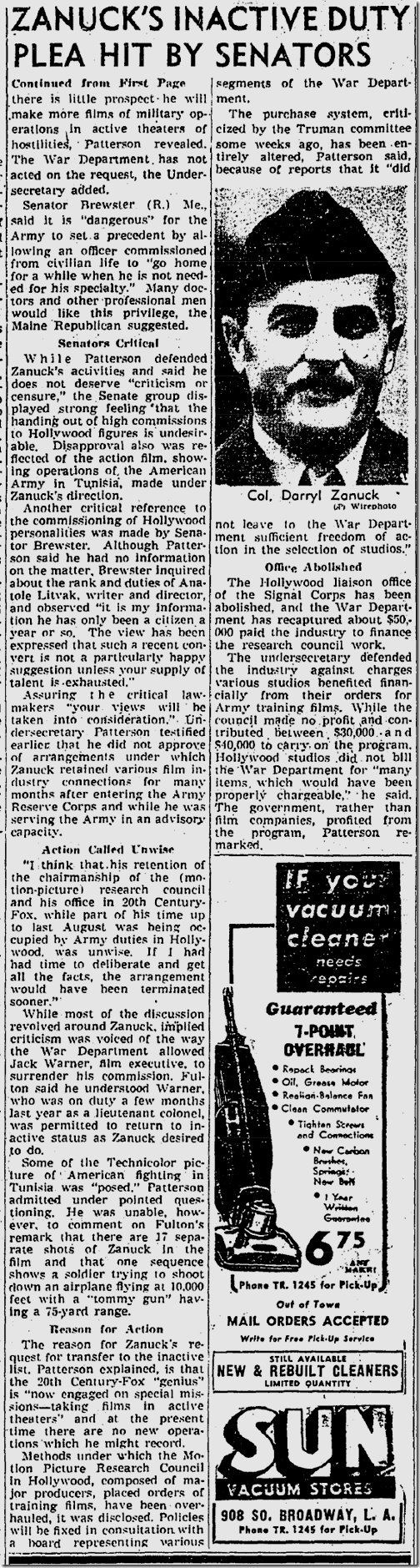 April 4, 1943, Zanuck April 4, 1943, Zanuck
