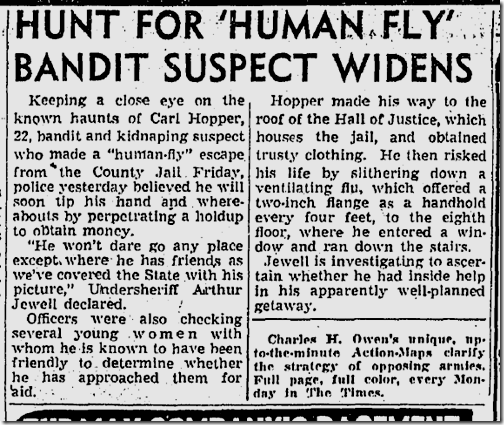 April 4, 1943, Human Fly April 4, 1943, Human Fly