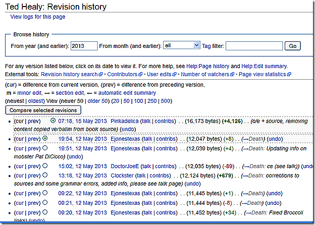 Ted Healy, Wikipedia 