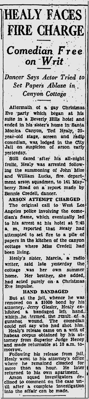 Dec. 26, 1935, Ted Healy 