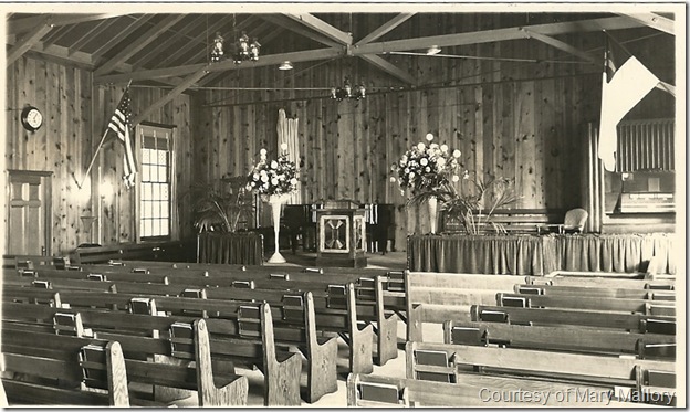 Little Country Church interior
