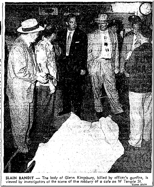 June 27, 1953, Roost Holdup 