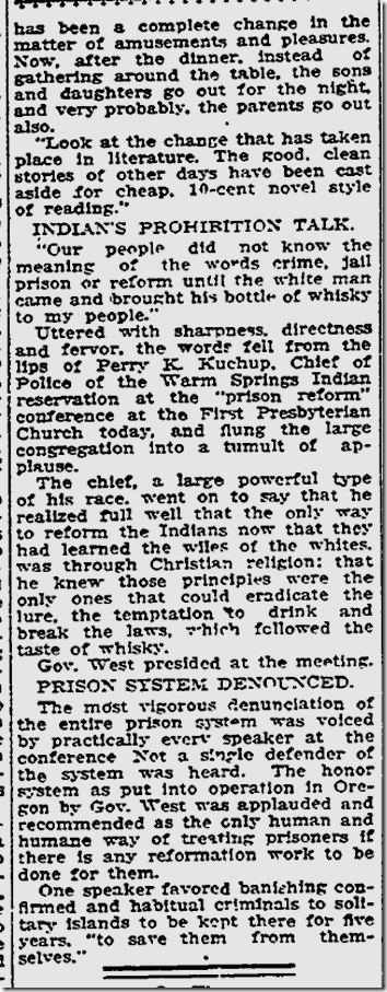 July 3, 1913, Our wayward times 