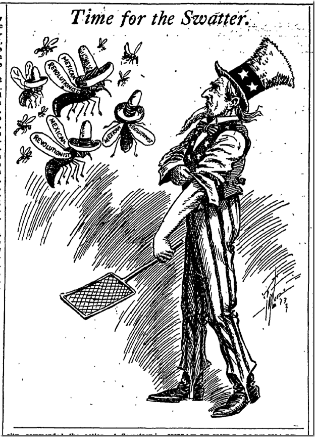 July 13, 1913, Editorial Cartoon, Los Angeles Times, ladailymirror.com  