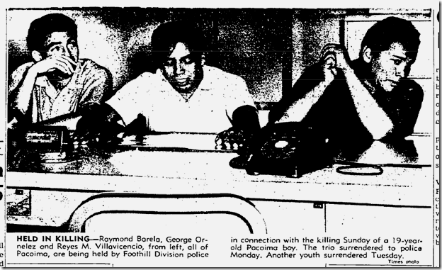 July 17, 1963, Gang Killing 